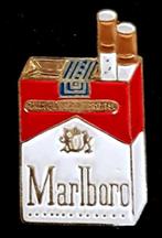 Marlboro pakje pin, Verzamelen, Speldjes, Pins en Buttons, Verzenden, Nieuw, Merk, Speldje of Pin
