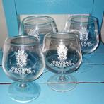 Joseph Guy Cognac glazen 4 stuks, Ophalen, Glas of Glazen, Gebruikt, Glas