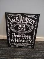 Jack Daniels whiskey reclamebord, Reclamebord, Gebruikt, Ophalen of Verzenden