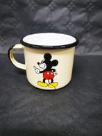 Emaille beker met Mickey Mouse, Ophalen of Verzenden, Mickey Mouse, Zo goed als nieuw, Servies
