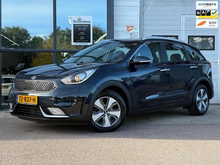 Kia Niro 1.6 GDi Hybrid DynamicLine, Camera, NAVI, Cruisecr,, Auto's, Kia, Bedrijf, Te koop, Niro, ABS, Achteruitrijcamera, Adaptive Cruise Control