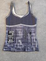 Top (singlet) dames, Zwart, Ophalen of Verzenden, Onbekend, Gedragen