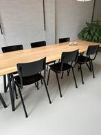 Zuiver back to school stoelen 6x, Zwart, Ophalen of Verzenden, Zo goed als nieuw, Vijf, Zes of meer stoelen