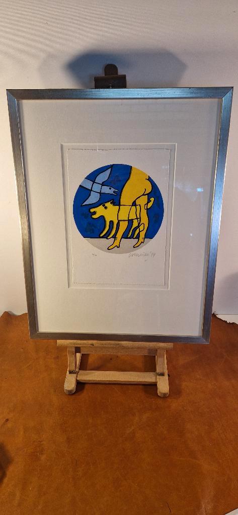 Corneille Human Dog Bird EA, Antiek en Kunst, Kunst | Litho's en Zeefdrukken, Ophalen of Verzenden
