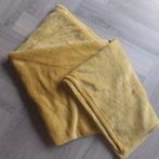 >> mooie okergele deken maat 1.30 m x 1.80 m <<, Ophalen of Verzenden, Zo goed als nieuw