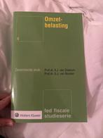 Fed fiscale studiebeurs omzetbelasting 17e druk, Ophalen of Verzenden, Zo goed als nieuw, Wolters Kluwer, Beta