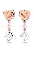 Swarovski Lifelong Heart Drop Oorbellen, Overige materialen, Ophalen of Verzenden, Zo goed als nieuw, Knopjes of Stekers