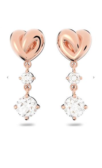 Swarovski Lifelong Heart Drop Oorbellen beschikbaar voor biedingen