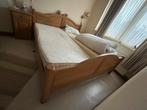 Eiken 2 persoons bed 2m x 1,8m, Antiek en Kunst, Antiek | Meubels | Bedden, Ophalen