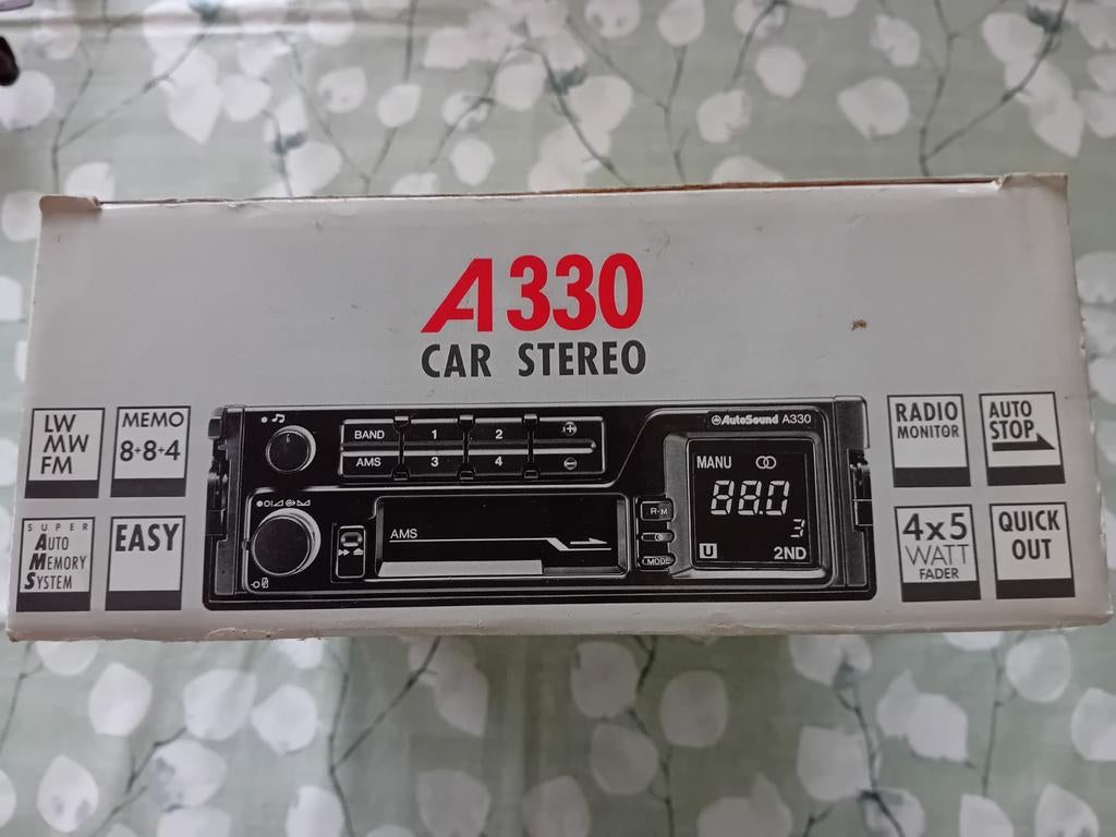 Nostalgische autoradio, Ophalen of Verzenden, Nieuw