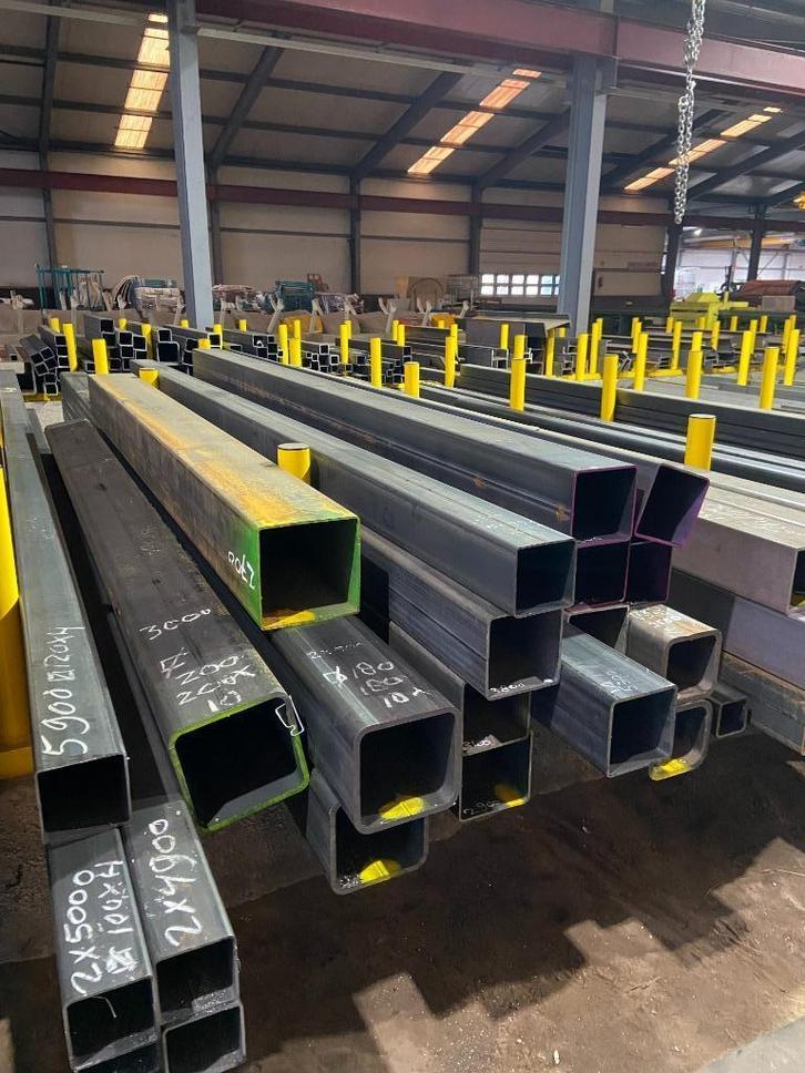 Diverse stalen Koker Koker's  tot 6 meter, Doe-het-zelf en Verbouw, Metalen, Nieuw, IJzer, Ophalen