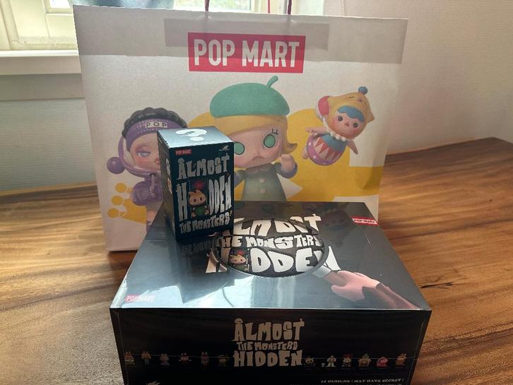 POP MART Labubu Almost Hidden Series(100% Origineel), Verzamelen, Poppetjes en Figuurtjes, Nieuw, Ophalen of Verzenden