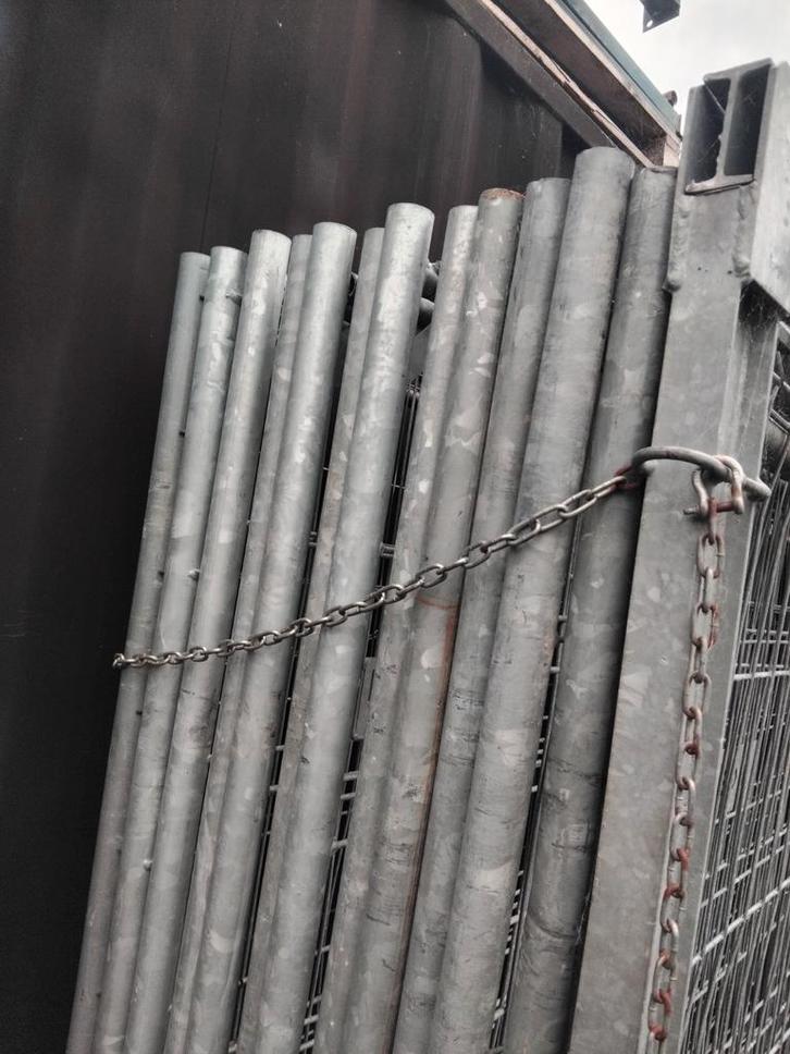 Stevige bouwhekken, Tuin en Terras, Tuinhekken en Hekwerk, Zo goed als nieuw, IJzer, Ophalen