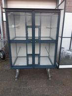 2 delige vluchtkooien op onderstel, Ophalen, Zo goed als nieuw, Aluminium, Volière
