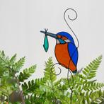 Glas in Lood Tiffany kat ijsvogel zwaluw hanger, Huis en Inrichting, Ophalen of Verzenden, Nieuw