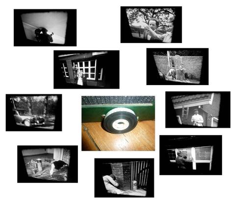 16mm film amateur 1952 - 60mtr Verbouwing Huis-, Audio, Tv en Foto, Filmrollen, 16mm film, Verzenden