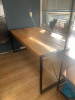 Industrie TEAKHOUTEN eetkamertafel TE KOOP, Huis en Inrichting, Tafels | Eettafels, 150 tot 200 cm, 150 tot 200 cm, Teakhout, Rechthoekig