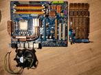 Retro PC Set – Core 2 Duo + GA-EP35-DS4 + 8GB DDR2 + GPU, Computers en Software, Zo goed als nieuw, DDR2, ATX, Intel