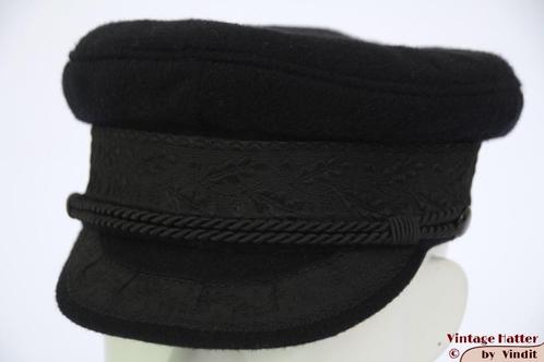 kleine Vintage Kapiteinspet Prinz Heinrich zwart 53 unisex, Kinderen en Baby's, Kinderkleding | Petten en Hoeden, Gebruikt, Jongen of Meisje