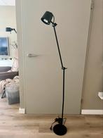 Vloerlamp Denzel zwart zgan (evt 2 stuks te koop), Huis en Inrichting, Ophalen, Zo goed als nieuw, Metaal, 100 tot 150 cm