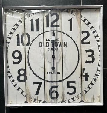 Vintage Wandklok - NIEUW Old Town Clocks London 68cm beschikbaar voor biedingen