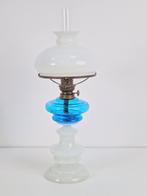 Vintage kosmos brenner olielamp glas koper design 20e 1930, Antiek en Kunst, Antiek | Lampen, Ophalen of Verzenden