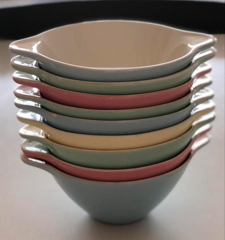 9 Royal Sphinx Soepkommen/Dessertschaaltjes, Antiek en Kunst, Antiek | Servies los, Ophalen of Verzenden