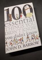 100 Essential things you didn't know you didn't know, Boeken, Anekdotes en Observaties, Zo goed als nieuw, John D. Barrow, Ophalen