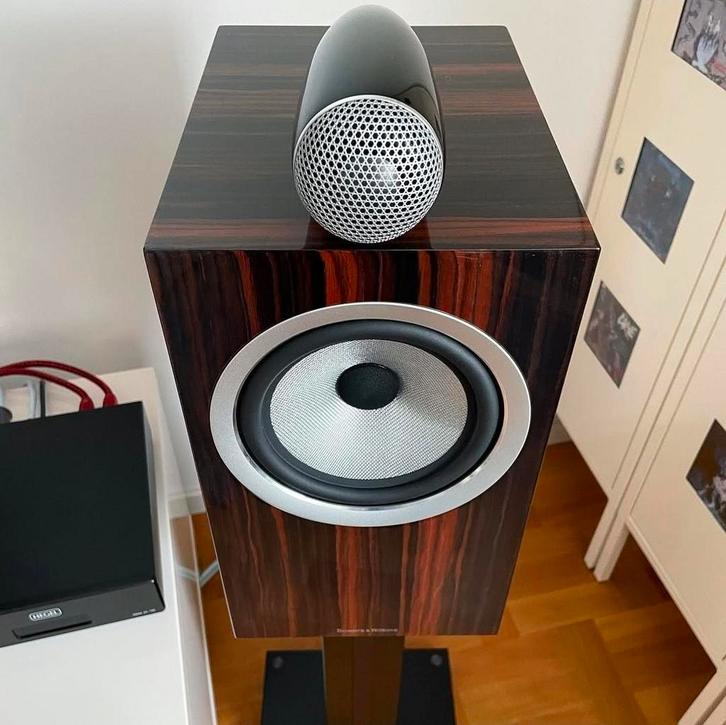Bowers & Wilkins 705 S2 Signature. In Nieuwstaat!, Audio, Tv en Foto, Luidsprekers, Zo goed als nieuw, Front, Rear of Stereo speakers