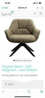 NIEUW fauteuil olijf groen, Huis en Inrichting, Fauteuils, Nieuw, Ophalen of Verzenden