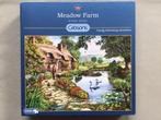 Legpuzzel 1000 st Gibsons Meadow Farm compleet als nieuw, Hobby en Vrije tijd, Ophalen of Verzenden, 500 t/m 1500 stukjes, Zo goed als nieuw