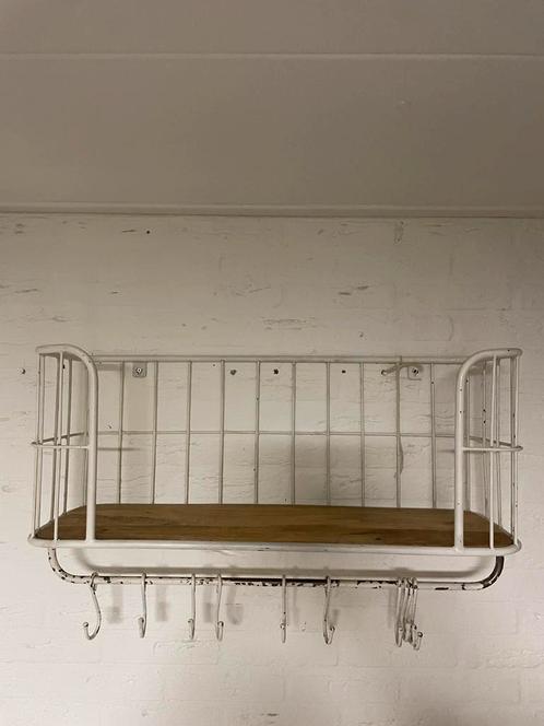 Wandrek wand kapstok, Huis en Inrichting, Woonaccessoires | Wandplanken en Boekenplanken, Zo goed als nieuw, Ophalen