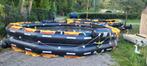 2 reddingsboten voor 50 personen in polyester container, Ophalen, Gebruikt, Motorboot