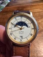 Vintage Alfex Quartz Horloge 1988, Overige merken, Overige materialen, Met bandje, Polshorloge