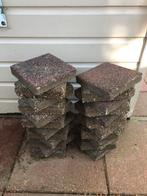Pasblokjes rood 20 x 20cm, Ophalen, Gebruikt, Minder dan 5 m², Beton