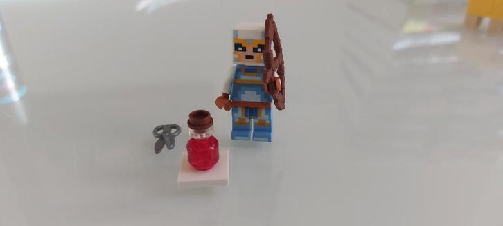 Lego minecraft figuur zgan, Kinderen en Baby's, Speelgoed | Duplo en Lego, Zo goed als nieuw, Ophalen of Verzenden