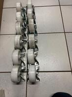 12 x Nieuwe zwenkwielen, Doe-het-zelf en Verbouw, Zwenkwielen, Ophalen of Verzenden, Nieuw