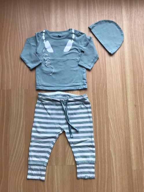 Z8 setje jongen broek en muts maat 68 zgan, Kinderen en Baby's, Babykleding | Maat 68, Zo goed als nieuw, Jongetje, Setje, Ophalen of Verzenden