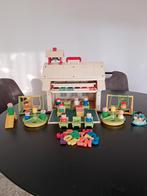 Originele retro vintage Fisher price school uit 1969, Ophalen of Verzenden, Gebruikt, Poppenhuis