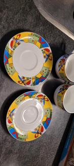 Vintage kopje Jarolina Studio Collection, D.E. set 2, Gebruikt, Ophalen of Verzenden, Glas, Overige stijlen