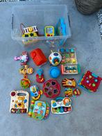 Krat vol baby speelgoed VTech & Fisher Price, Ophalen of Verzenden, Gebruikt, Overige typen, Met licht