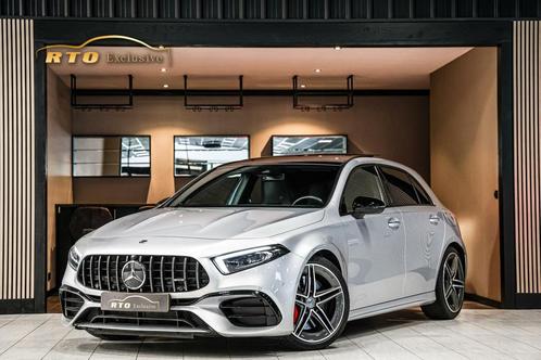Mercedes A-klasse AMG 45S 4MATIC+ |Pano|Night|Burmester|19'', Auto's, Mercedes-Benz, Bedrijf, Te koop, A-Klasse, 4x4, ABS, Achteruitrijcamera