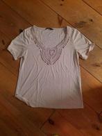 roze gehaakte details shirt only maat M, Maat 38/40 (M), Ophalen of Verzenden, Zo goed als nieuw, Korte mouw