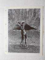 Reinhoud D'Haese Cobra beeldhouwer foto print jaren 70, Antiek en Kunst, Kunst | Tekeningen en Foto's, Verzenden