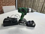 Hitachi accuboormachine met 2 accu’s, Doe-het-zelf en Verbouw, Gereedschap | Boormachines, Ophalen, Gebruikt, Boor- en Schroefmachine