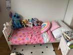 IKEA KRITTER peuterbed + matras en toebehoren, Ophalen, 70 tot 85 cm, 140 tot 160 cm, Zo goed als nieuw
