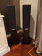 Quadral Luidsprekers - Zwart Hoogglans, Audio, Tv en Foto, Luidsprekers, Gebruikt, 60 tot 120 watt, Front, Rear of Stereo speakers