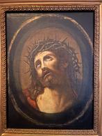 Antiek schilderij jezus, Antiek en Kunst, Ophalen of Verzenden