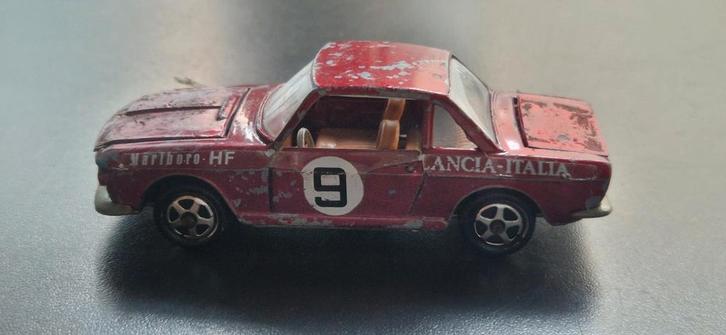 MEBETOYS Lancia Fulvia uit 1966.  Vintage Speelgoedauto, Hobby en Vrije tijd, Modelauto's | 1:43, Gebruikt, Auto, Overige merken