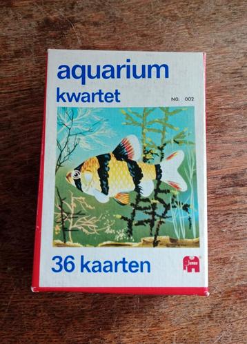 Aquarium kwartet. 36 kaarten. Compleet, goede staat. beschikbaar voor biedingen